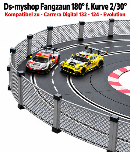 Fangzaun für carrera digital - fangzaun,