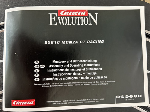 Carrera evolution 25610 monza - carrera,
